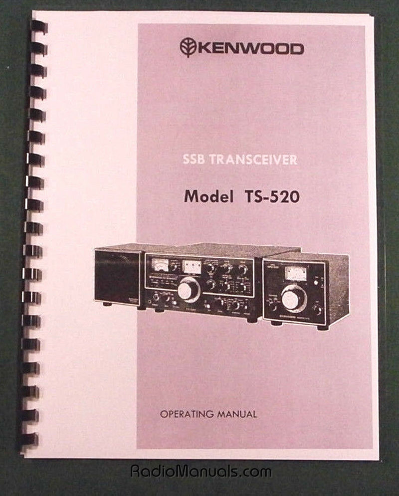 Kenwood TS-520 Instruction manual - Click Image to Close